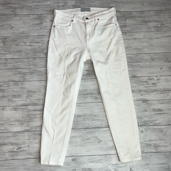 Everlane Cream Jeans Size 30 Ankle - Picture 1 of 5